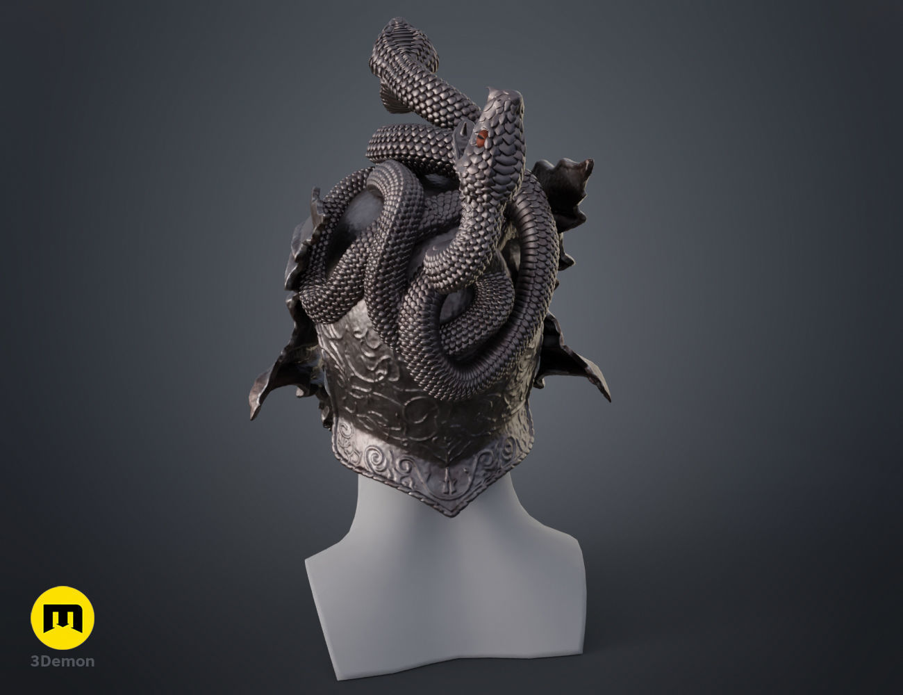 Messmer the Impaler Helmet - Elden Ring 3D print model_26