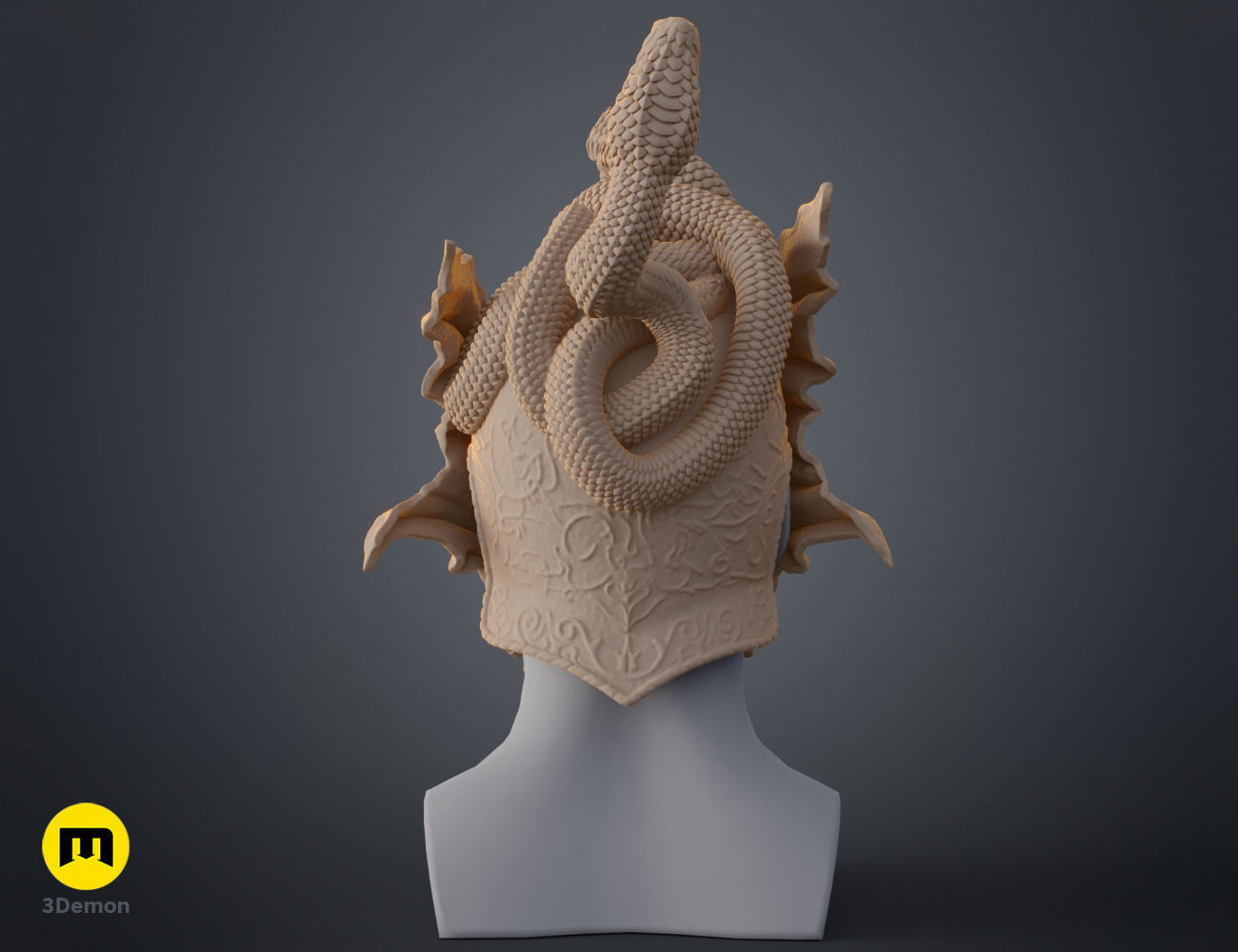 Messmer the Impaler Helmet - Elden Ring 3D print model_20