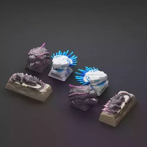 GODZILLA  SHIMO -KEYCAPS-