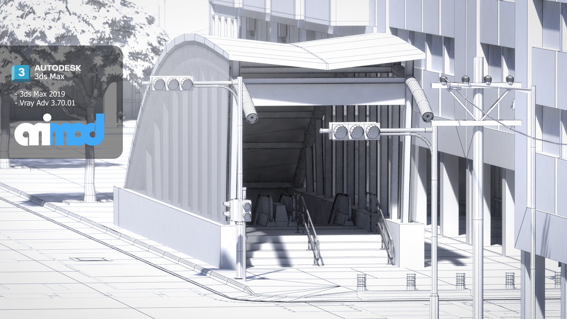 TW KRT Formosa Boulevard Station 3D model_5