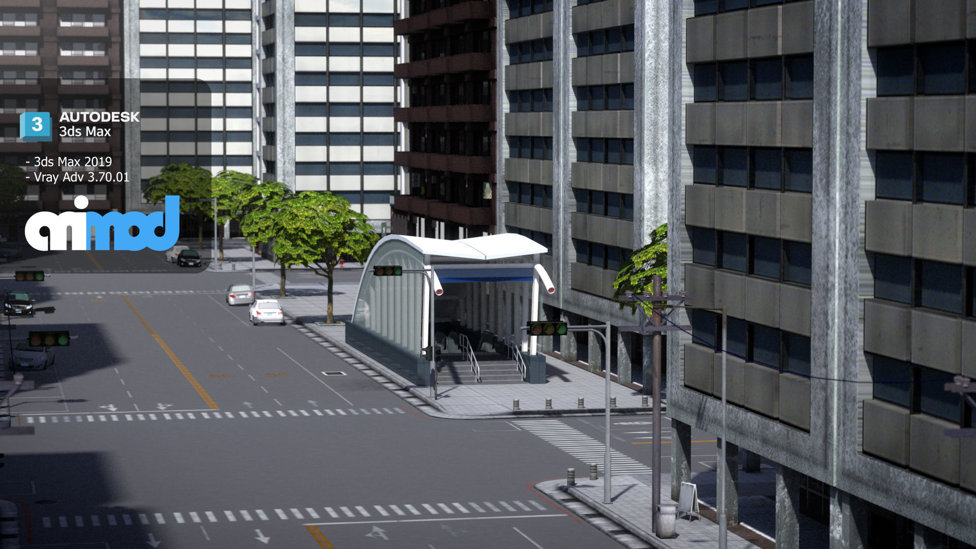 TW KRT Formosa Boulevard Station 3D model_1