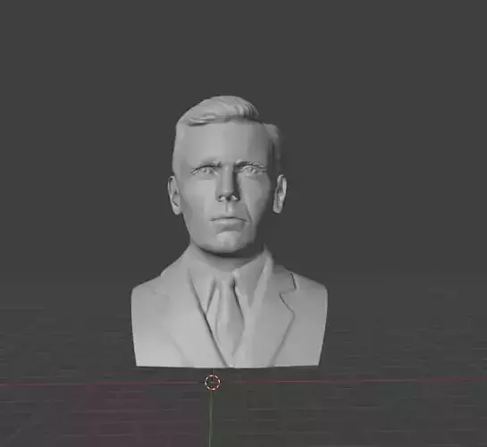 Charles Lindbergh 3D print model