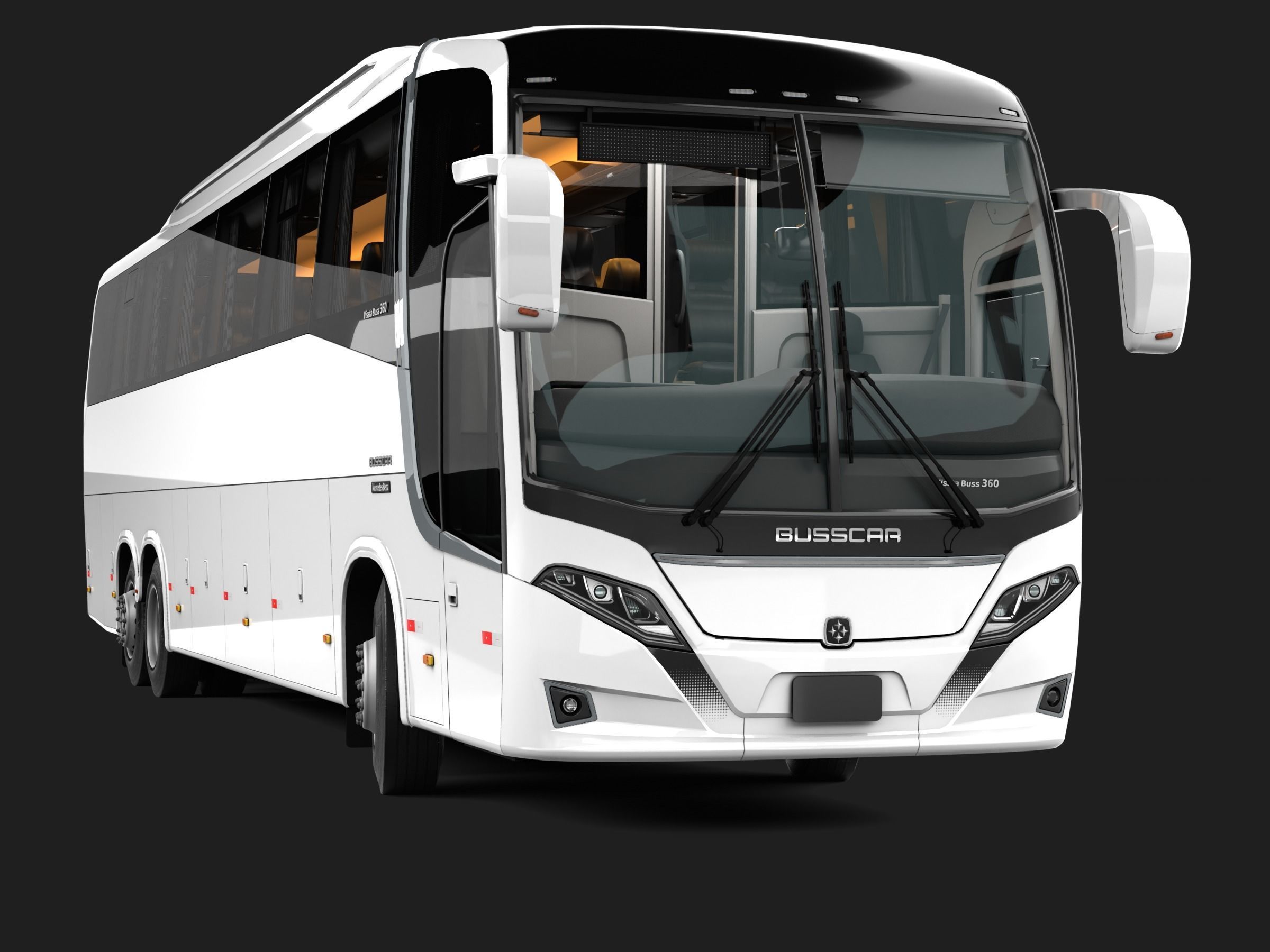 Busscar Vissta Buss 360 2022 6x2 3D model_1