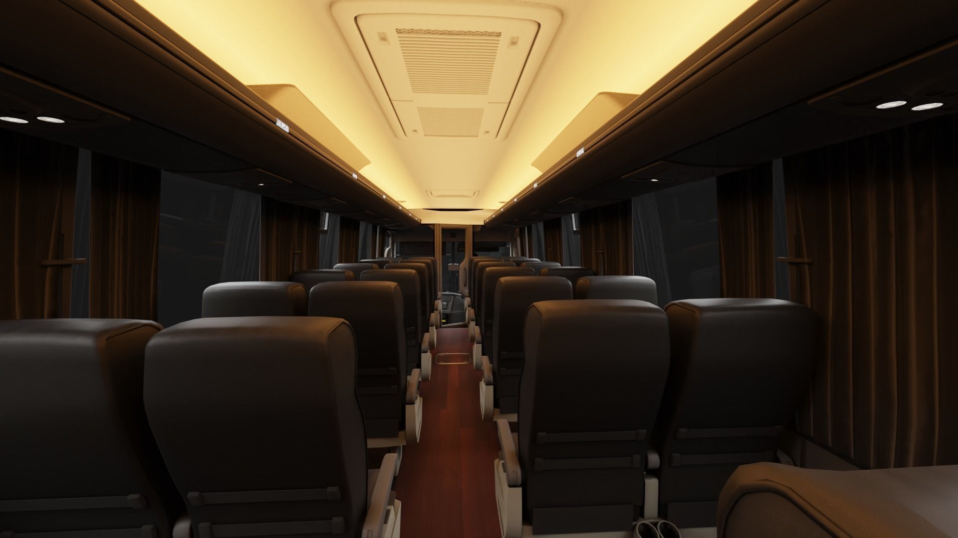 Busscar Vissta Buss 360 2022 6x2 3D model_13