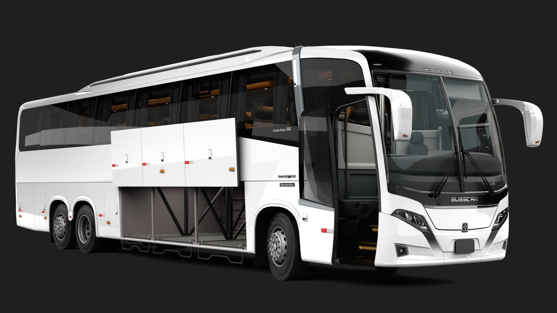 Busscar Vissta Buss 360 2022 6x2 3D model_2