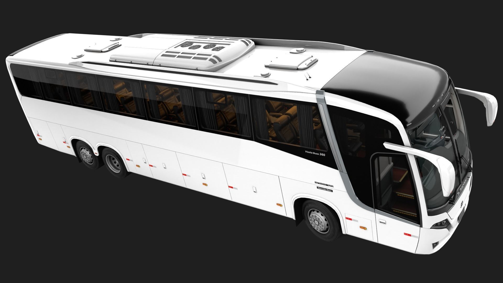 Busscar Vissta Buss 360 2022 6x2 3D model_10