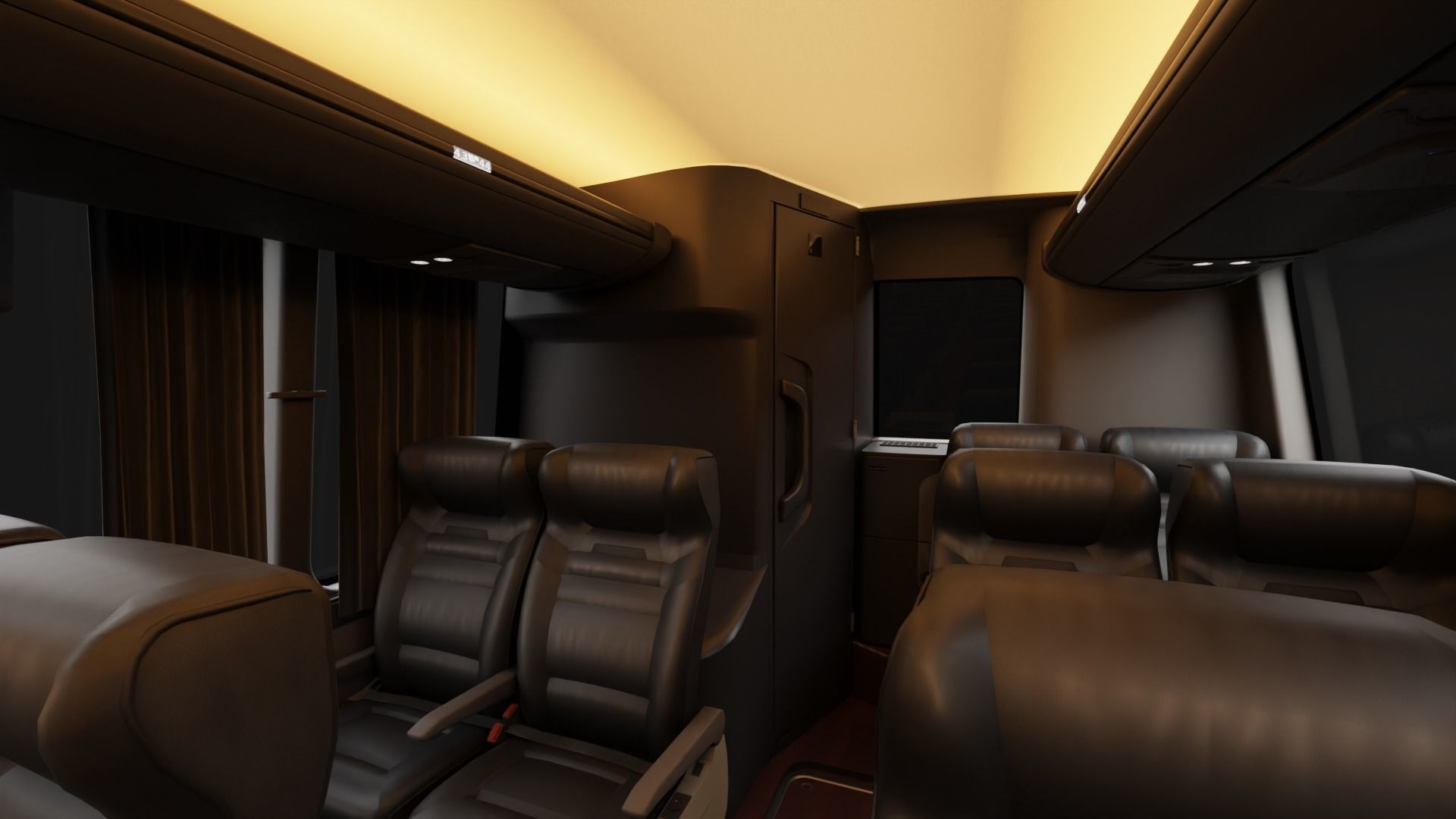 Busscar Vissta Buss 360 2022 6x2 3D model_11