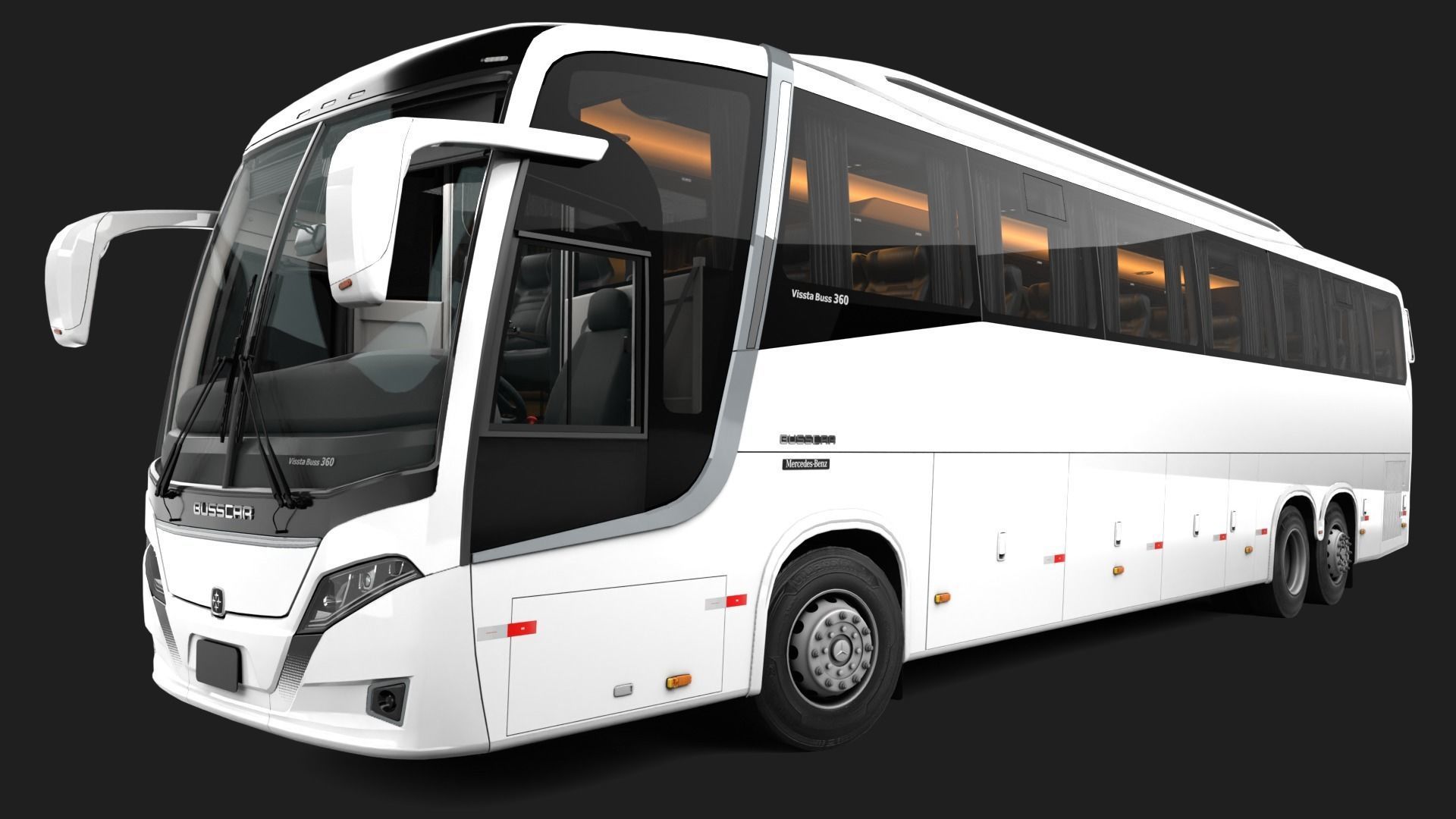 Busscar Vissta Buss 360 2022 6x2 3D model_8