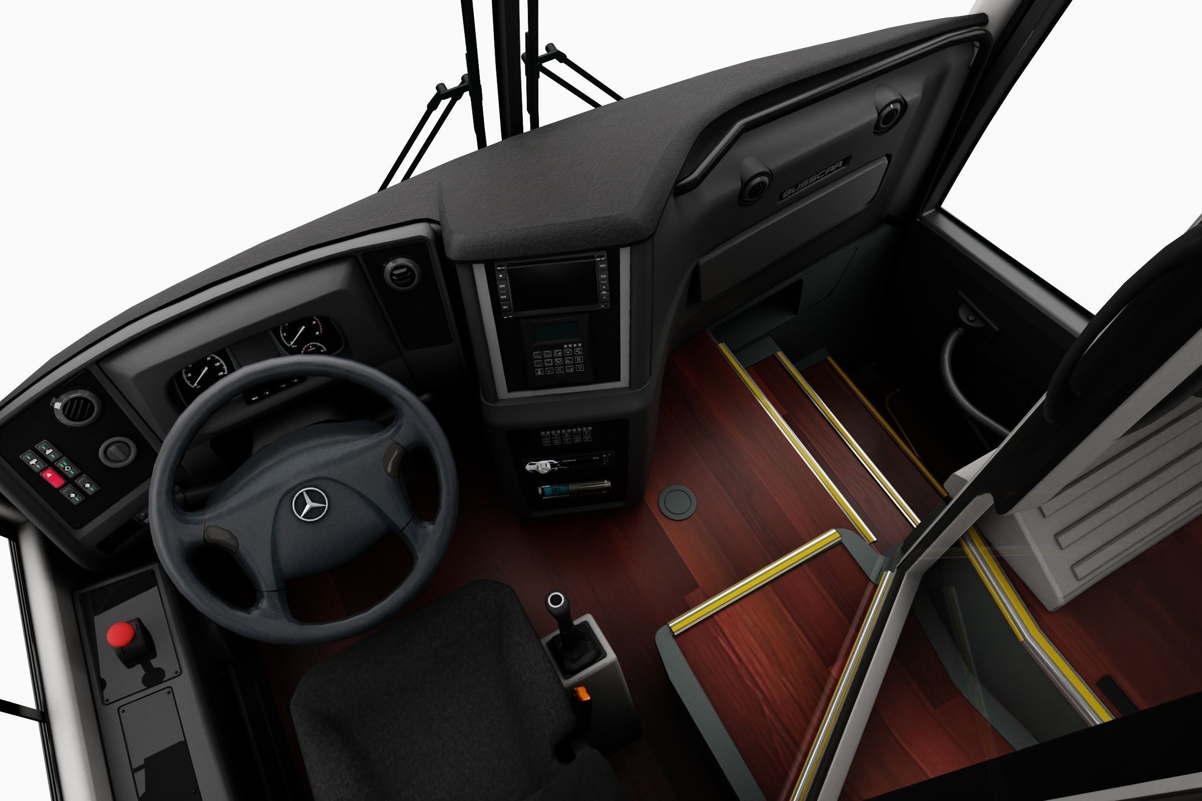 Busscar Vissta Buss 360 2022 6x2 3D model_16