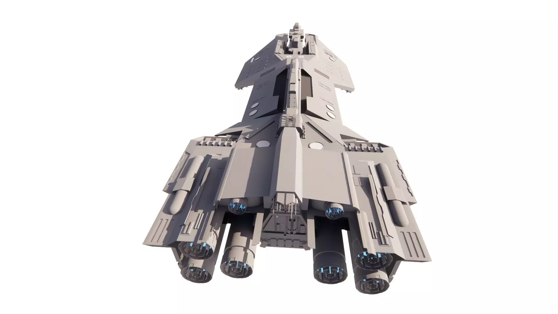 Spaceship-spacecraft-5 3D model