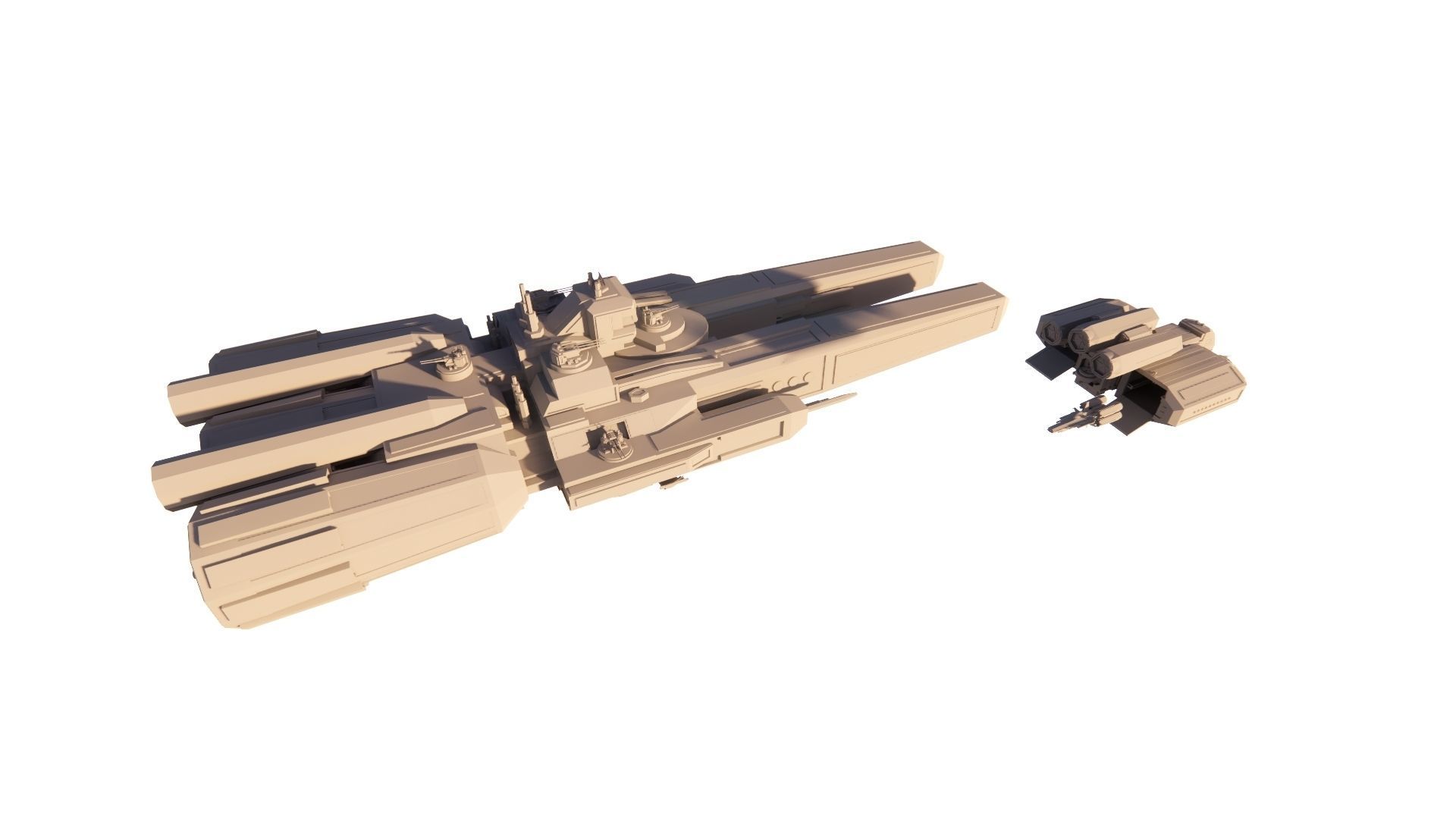 Spaceship-spacecraft-49 3D model_14