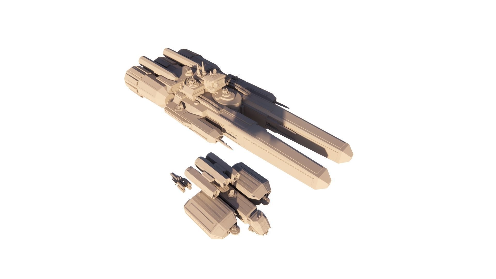 Spaceship-spacecraft-49 3D model_13