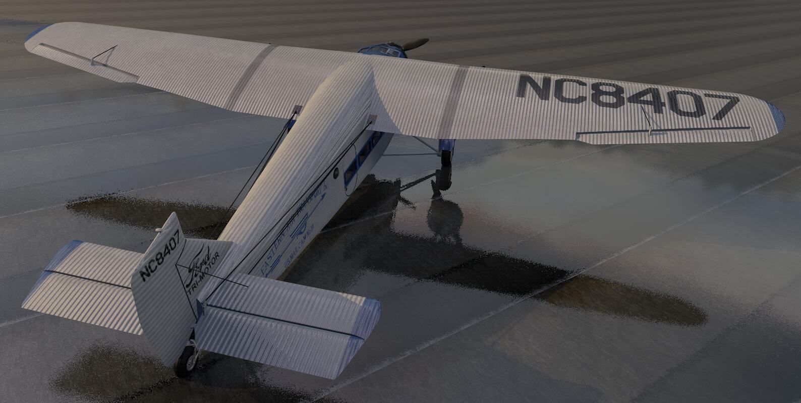 5-AT Trimotor 3D model_4