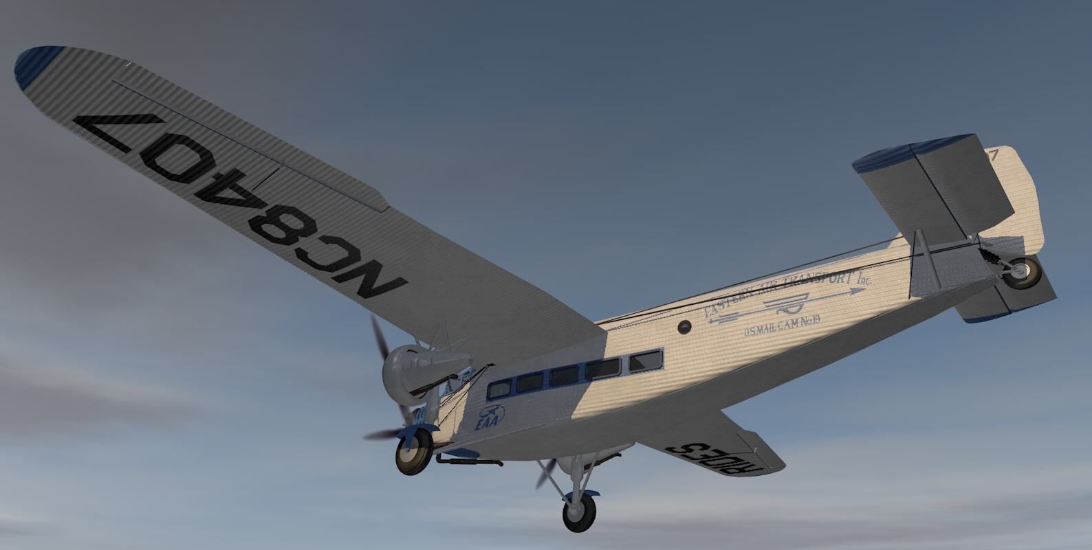 5-AT Trimotor 3D model_13