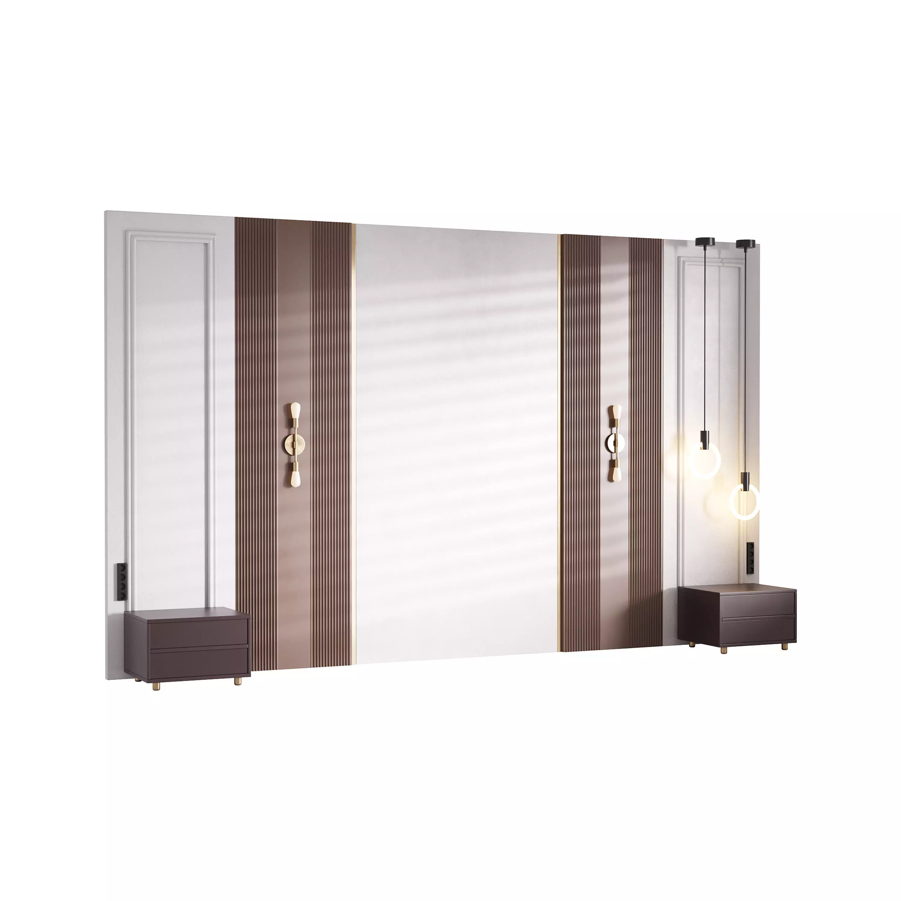 Decorative Wall panel  32 3D model_0