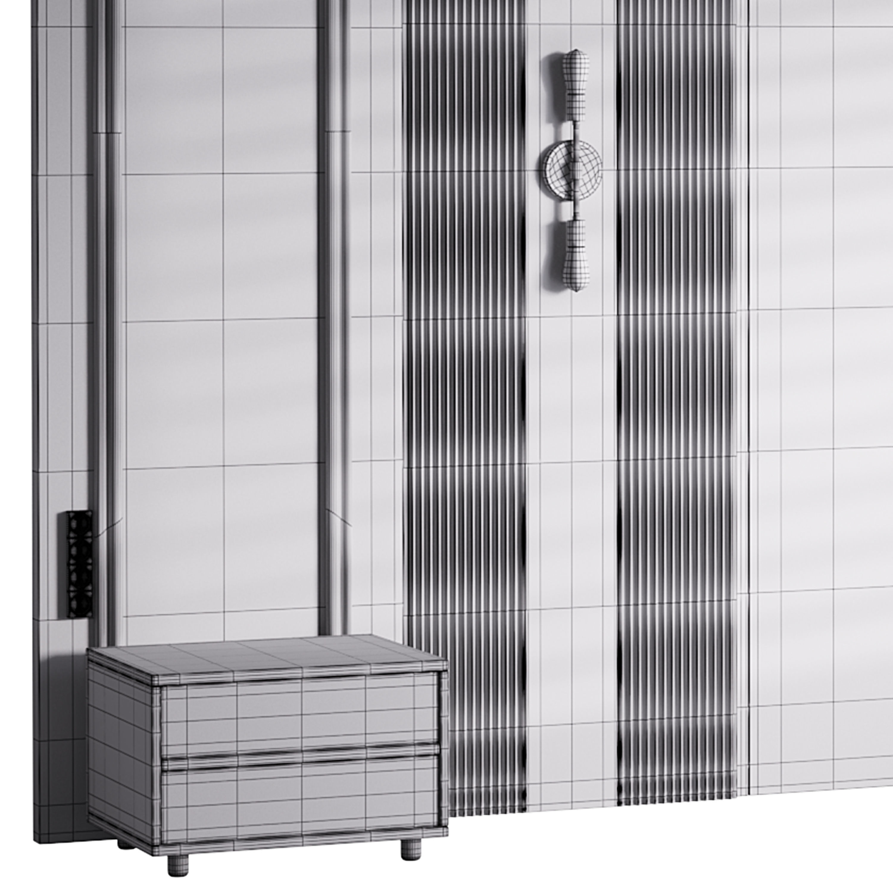 Decorative Wall panel  32 3D model_14