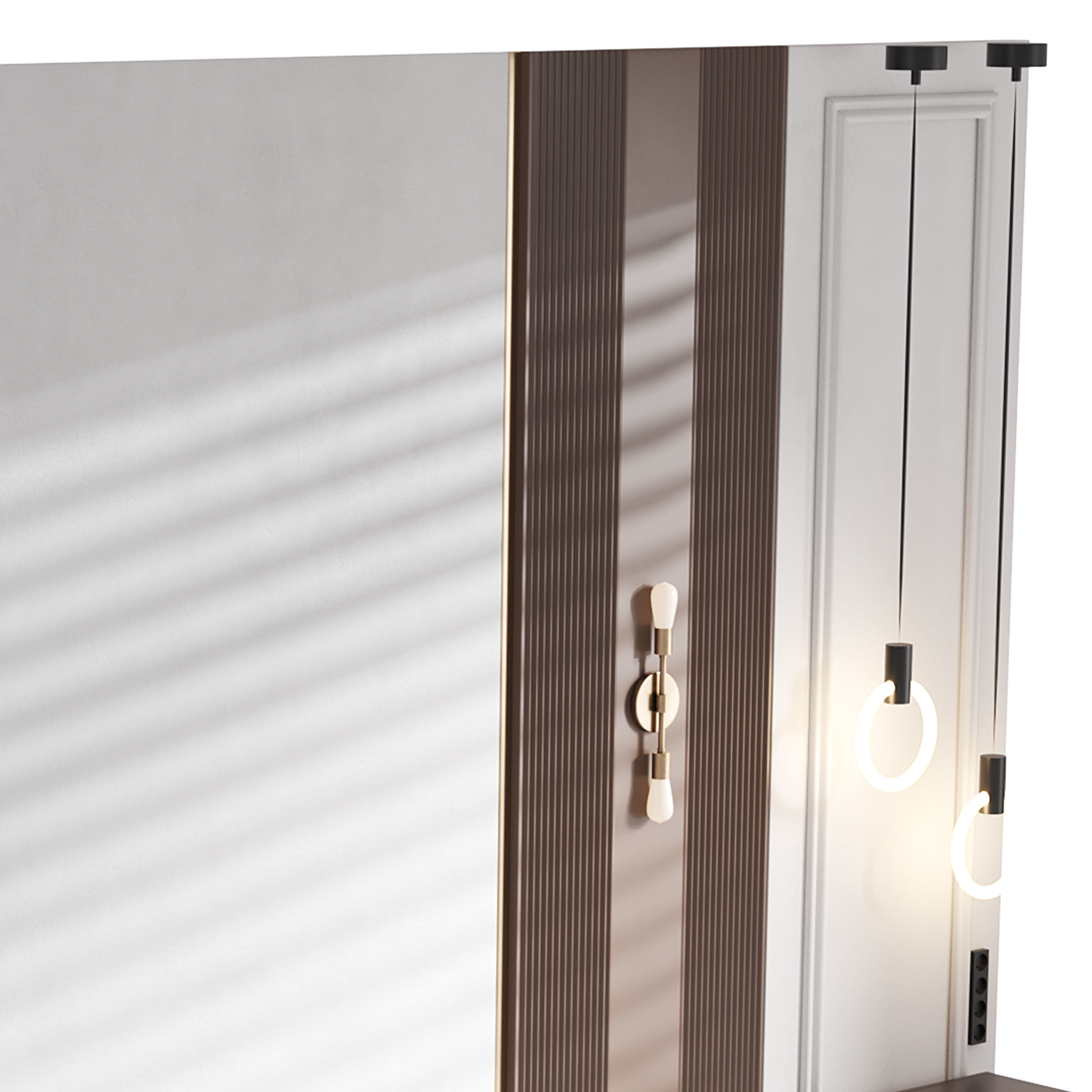 Decorative Wall panel  32 3D model_9