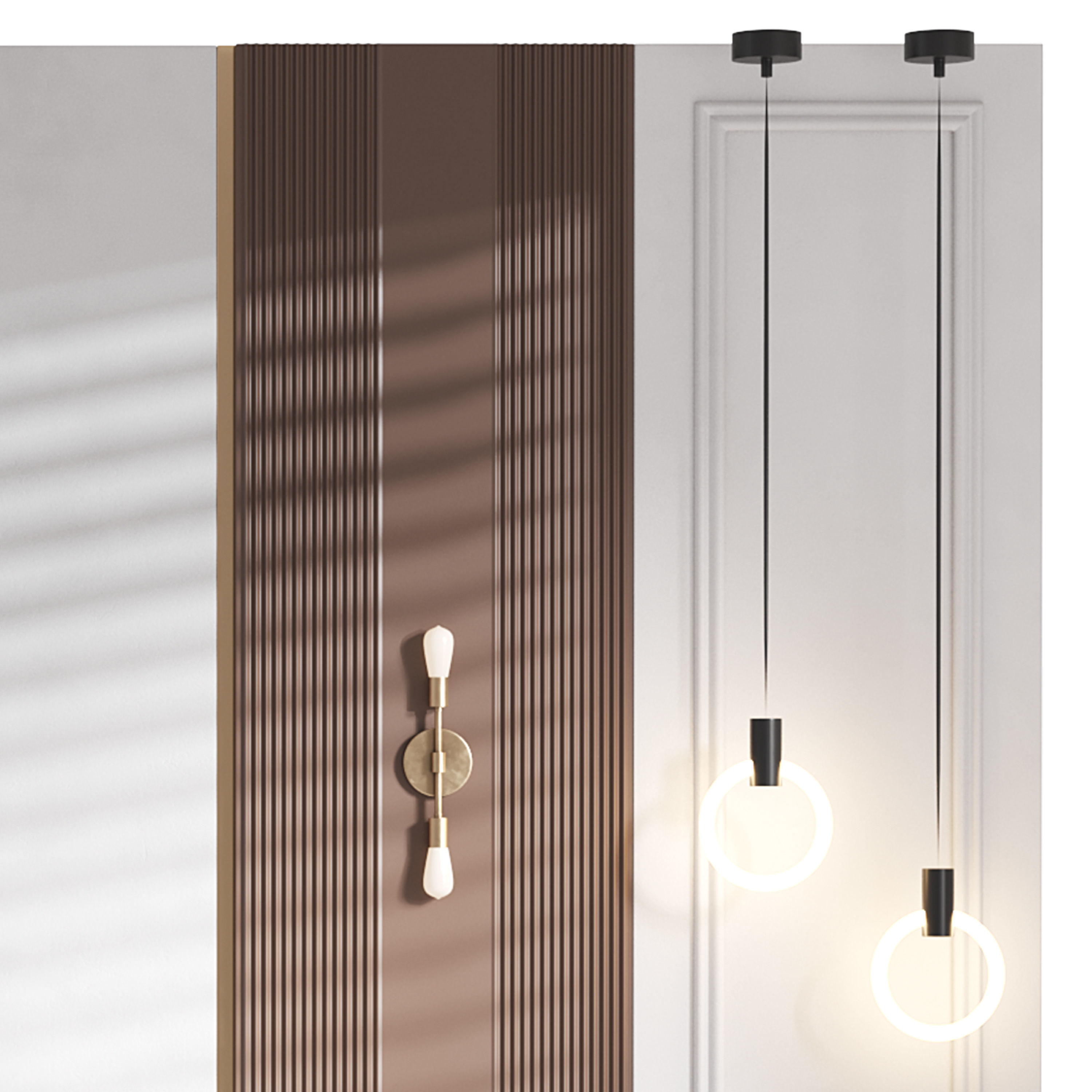 Decorative Wall panel  32 3D model_12