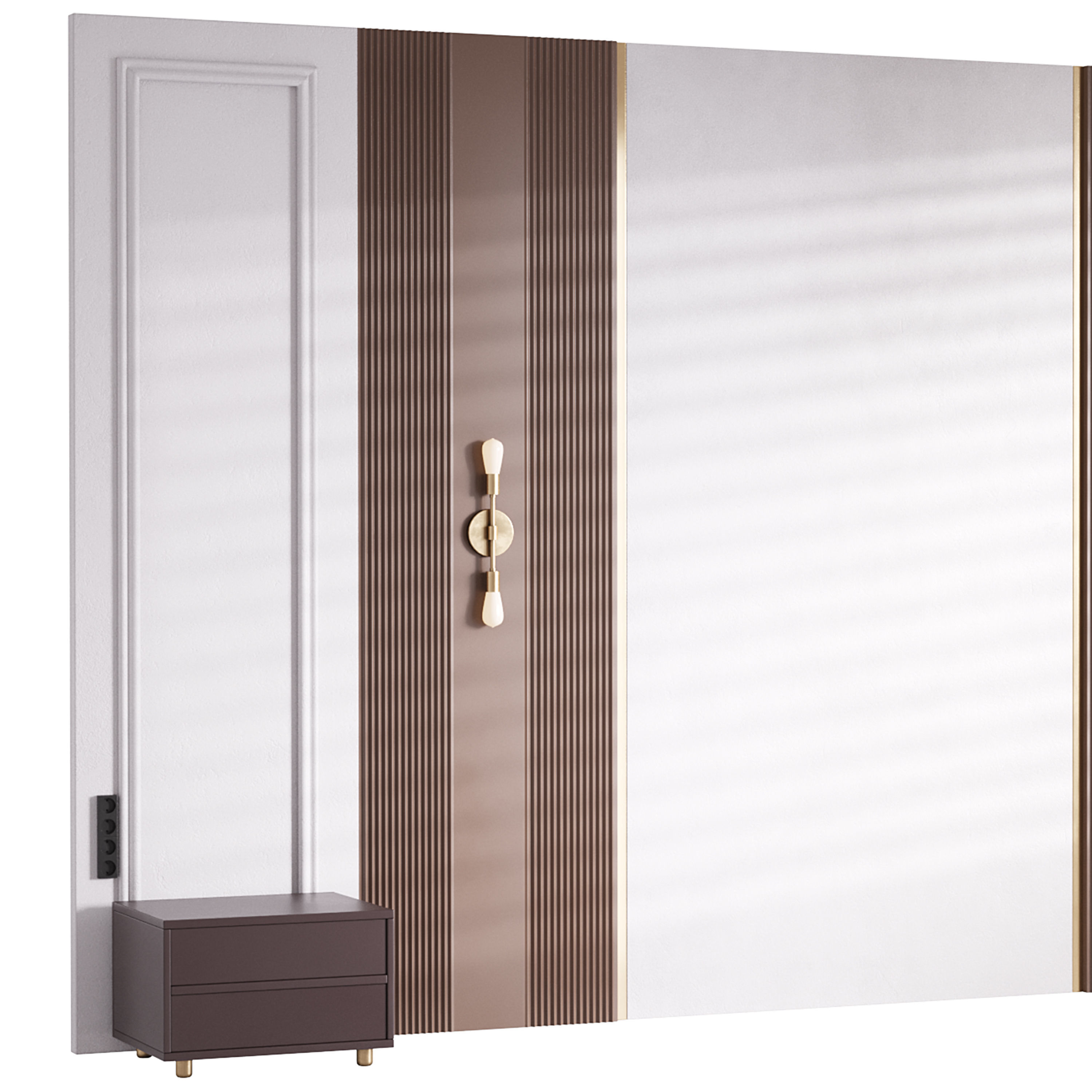 Decorative Wall panel  32 3D model_5