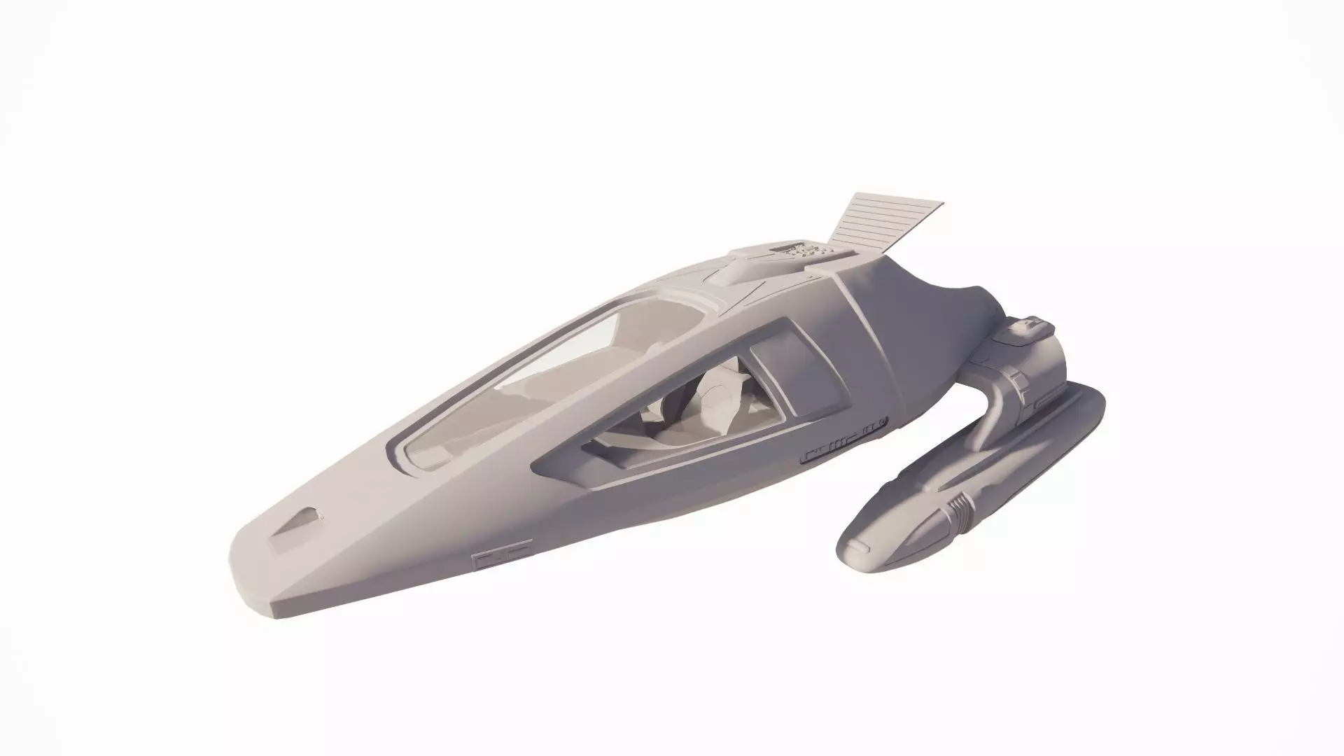 Spaceship-spacecraft-46 3D model