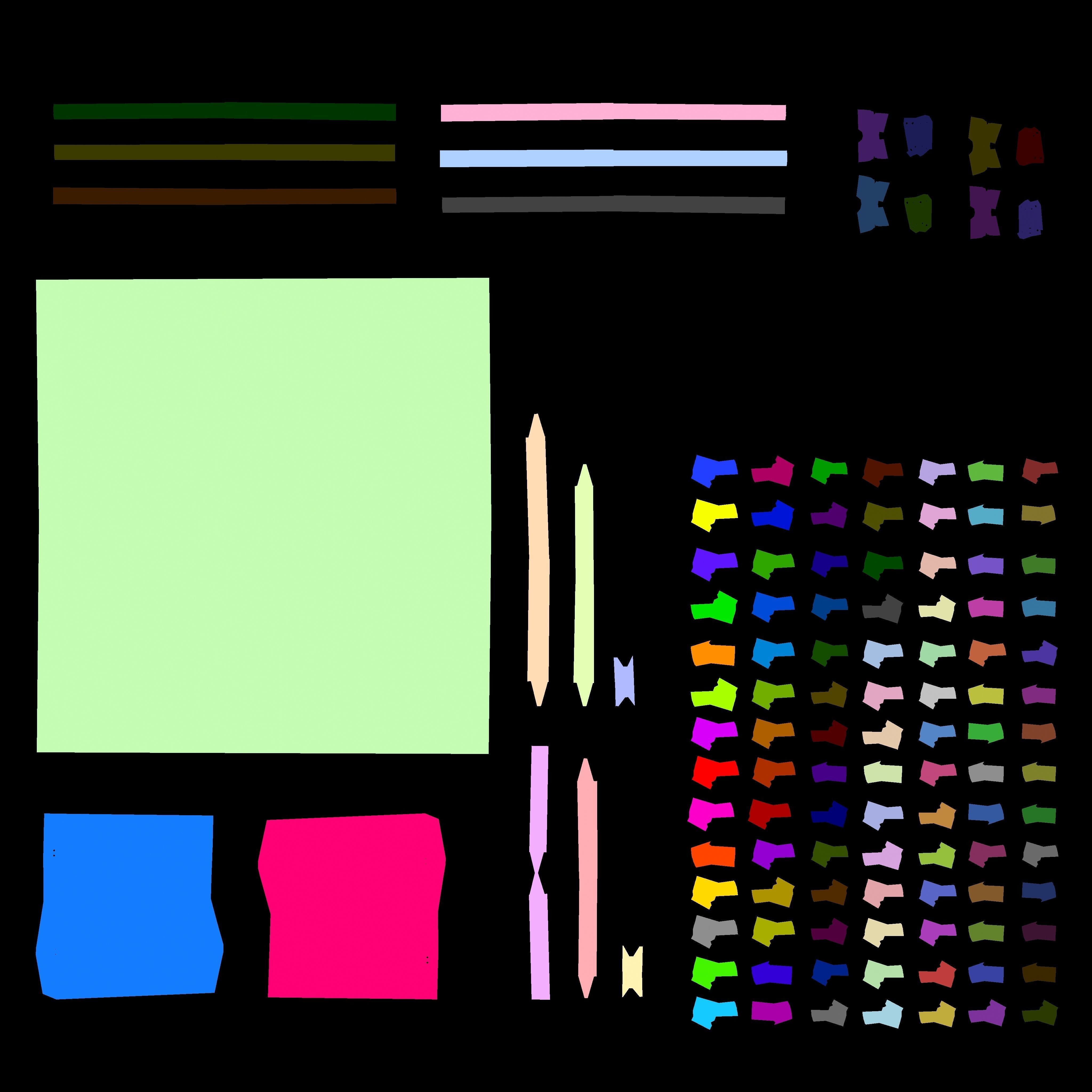 Basic Solar Panel Low-poly 3D model_13