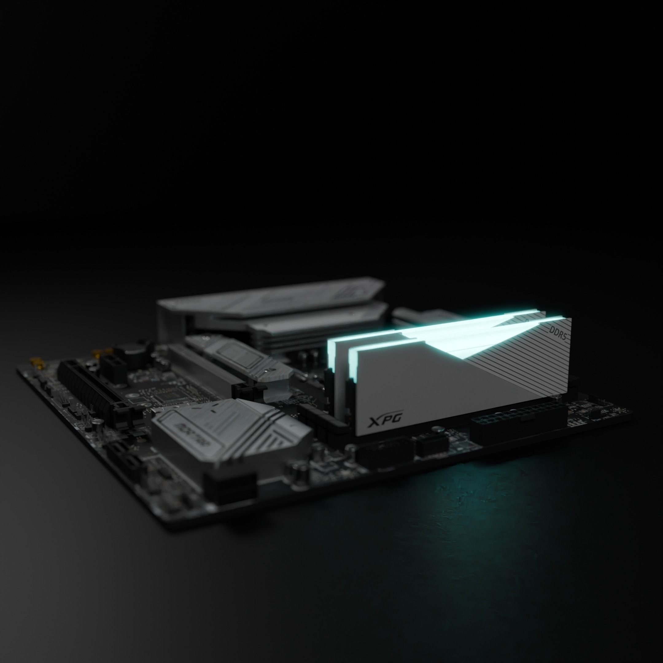 A-DATA  XPG RAM RGB DDR5 3D model_3