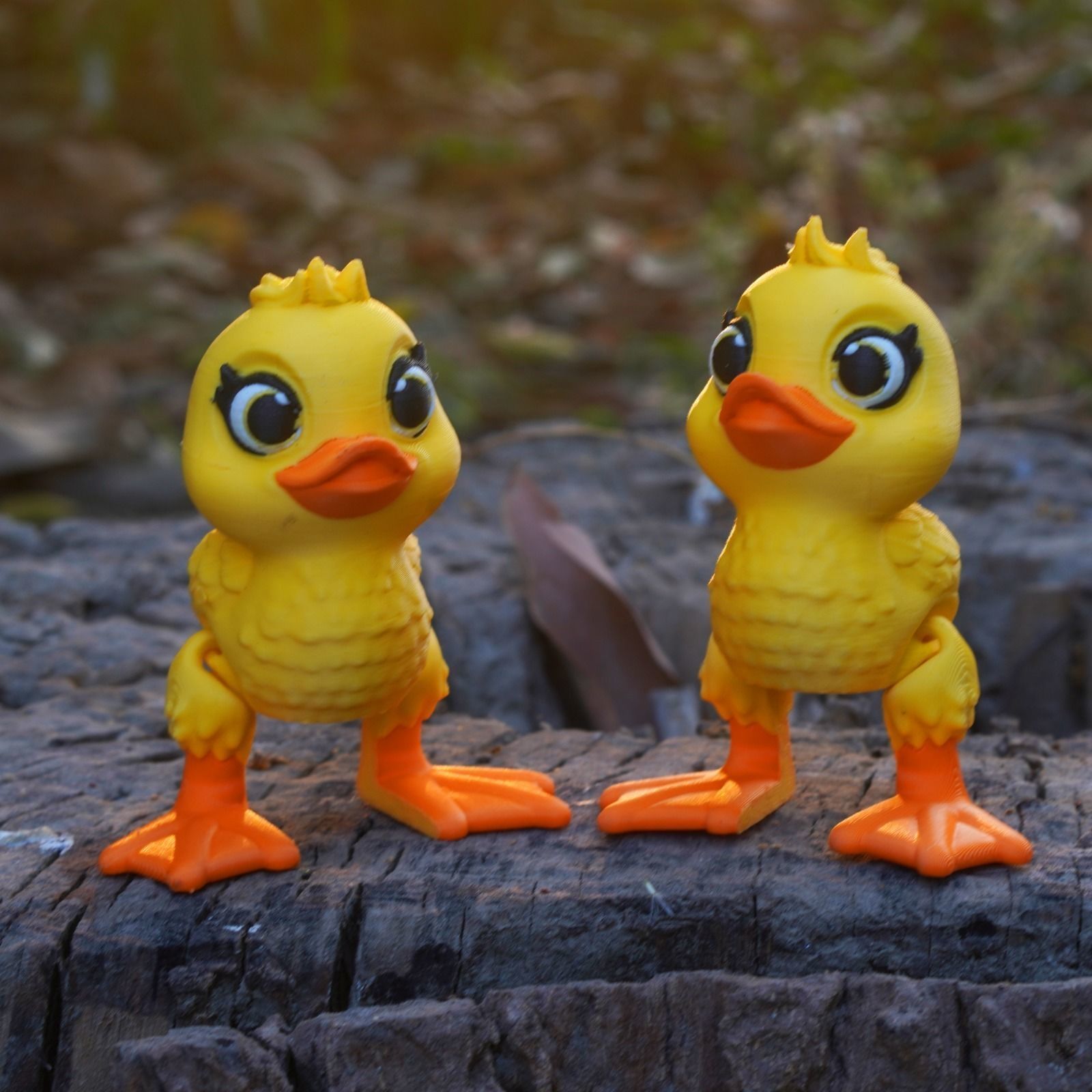 PRINT IN PLACE FLEXI DUCK WITH BOOTS 3D print model_1