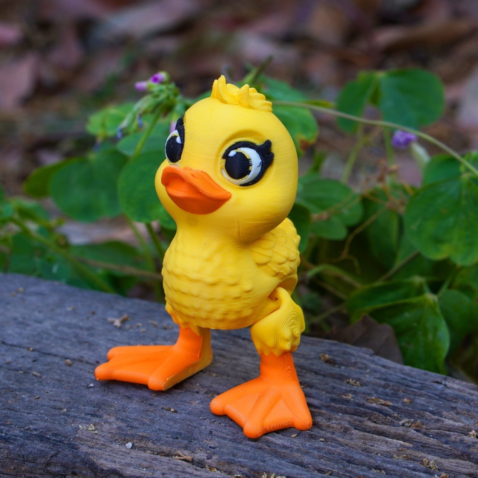 PRINT IN PLACE FLEXI DUCK WITH BOOTS 3D print model_3