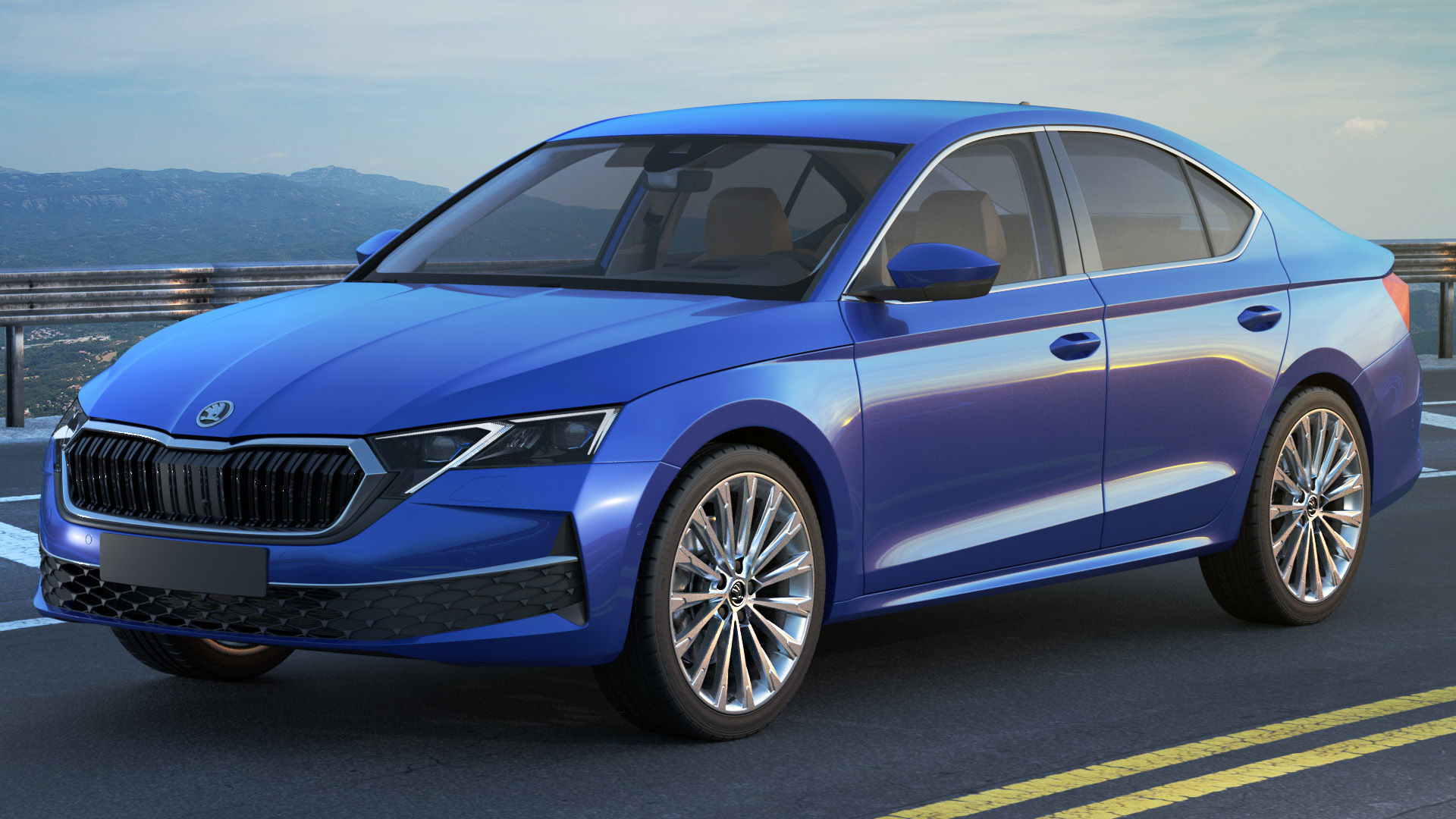 Skoda Octavia 2025 3D model_3