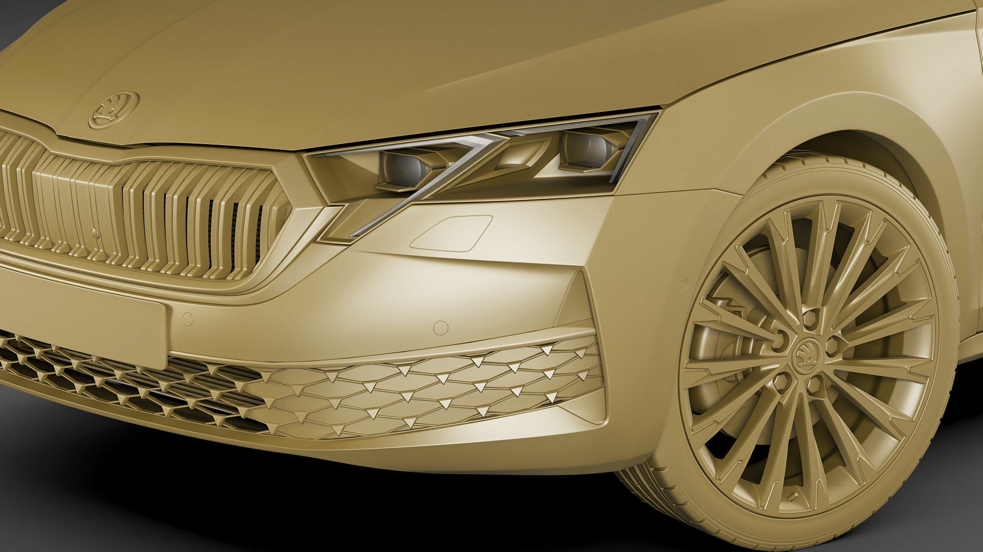 Skoda Octavia 2025 3D model_22