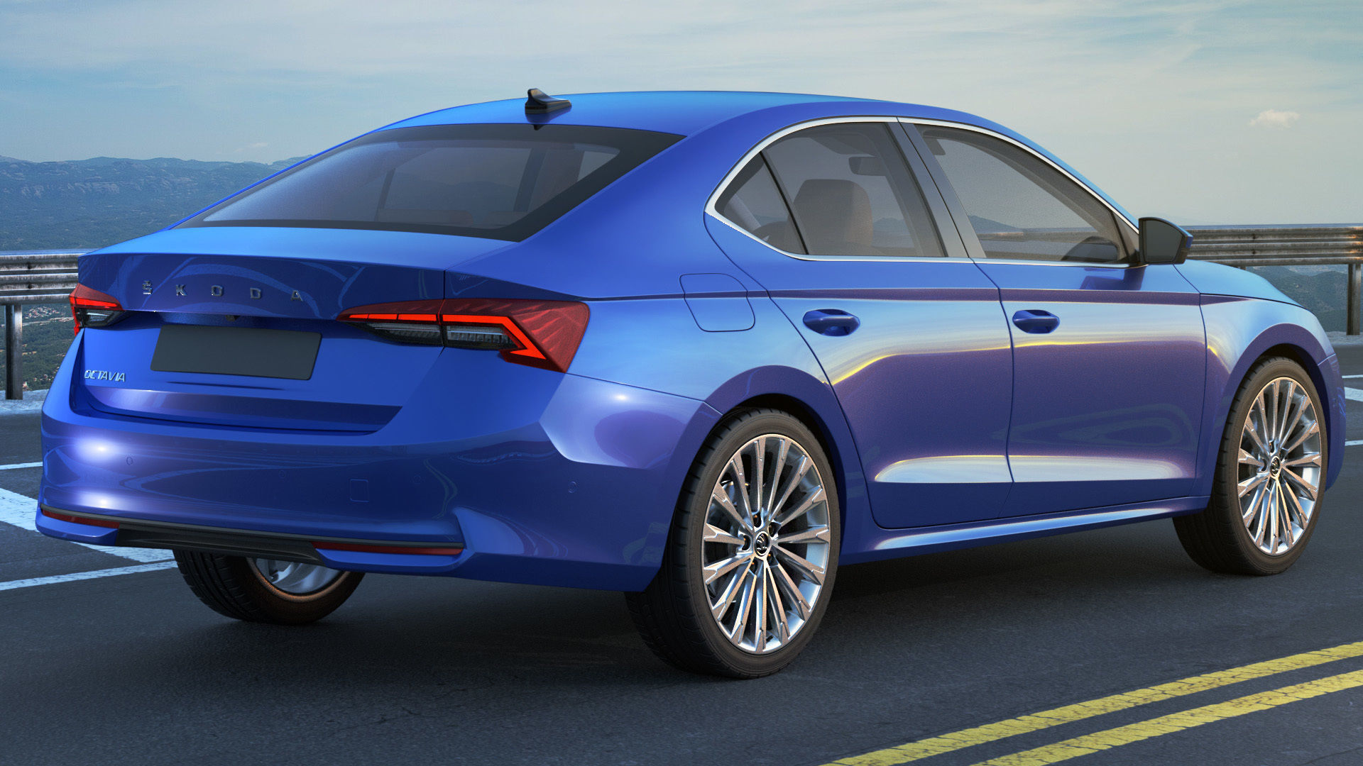 Skoda Octavia 2025 3D model_4