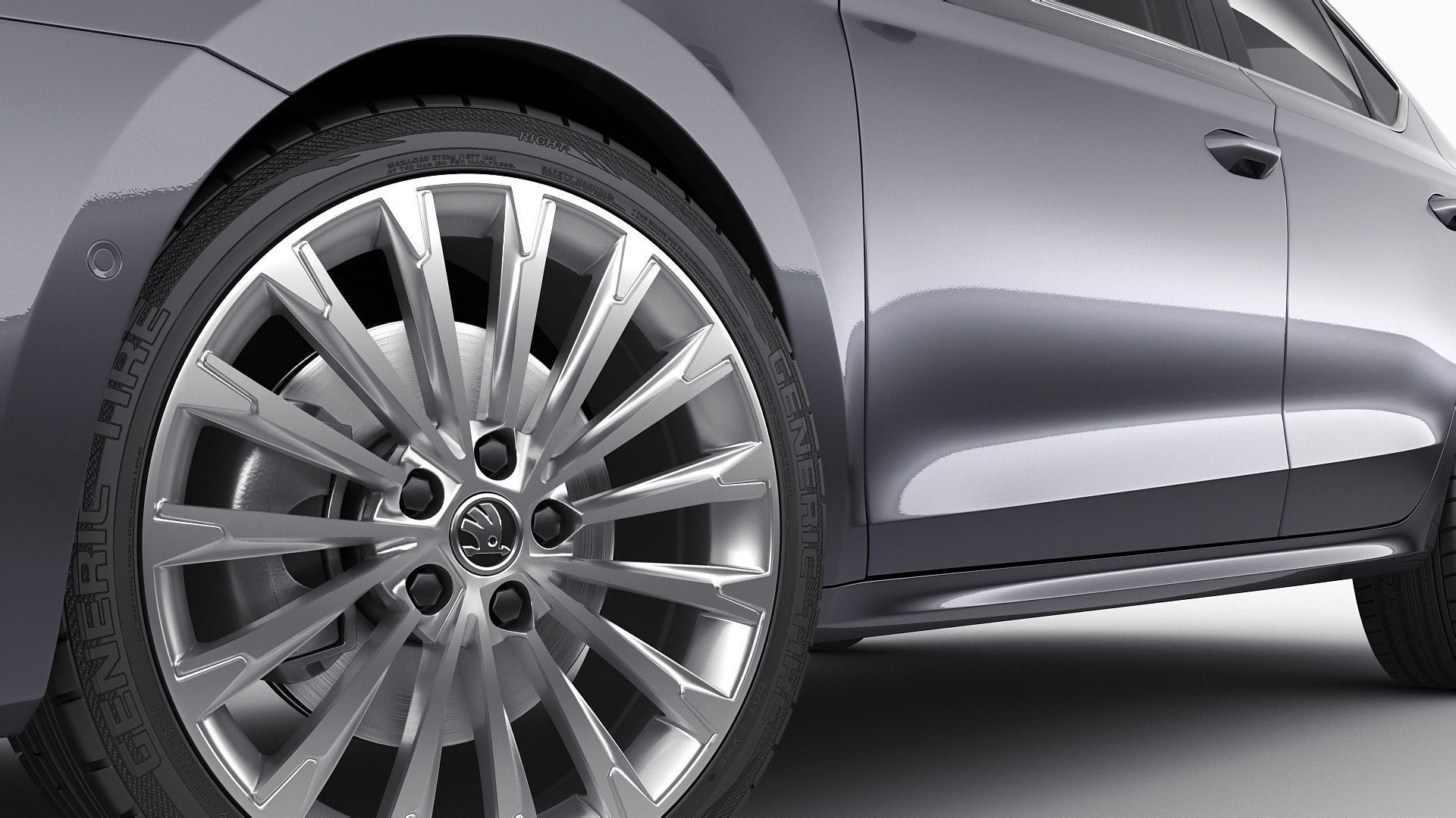 Skoda Octavia 2025 3D model_14