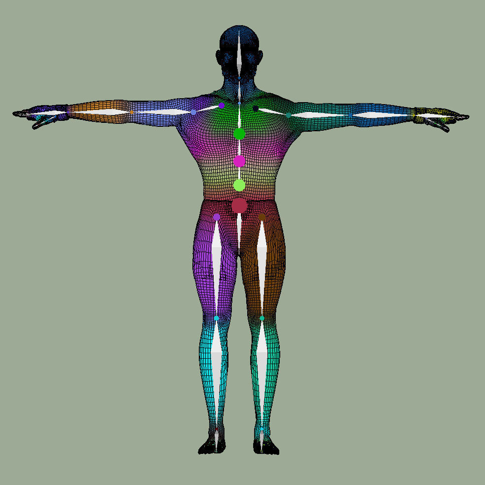 T-Pose Rigged Conor Mcgregor UFC 3D model_9