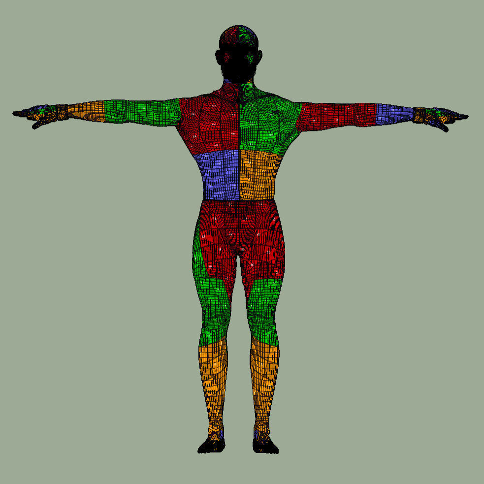 T-Pose Rigged Conor Mcgregor UFC 3D model_7