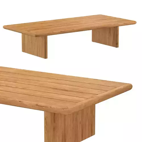 PALMA TEAK RECTANGULAR COFFEE TABLE