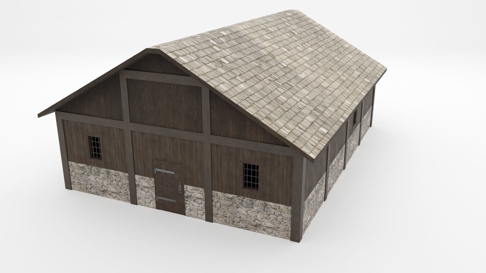 Medieval tavern props 06 3D model_29