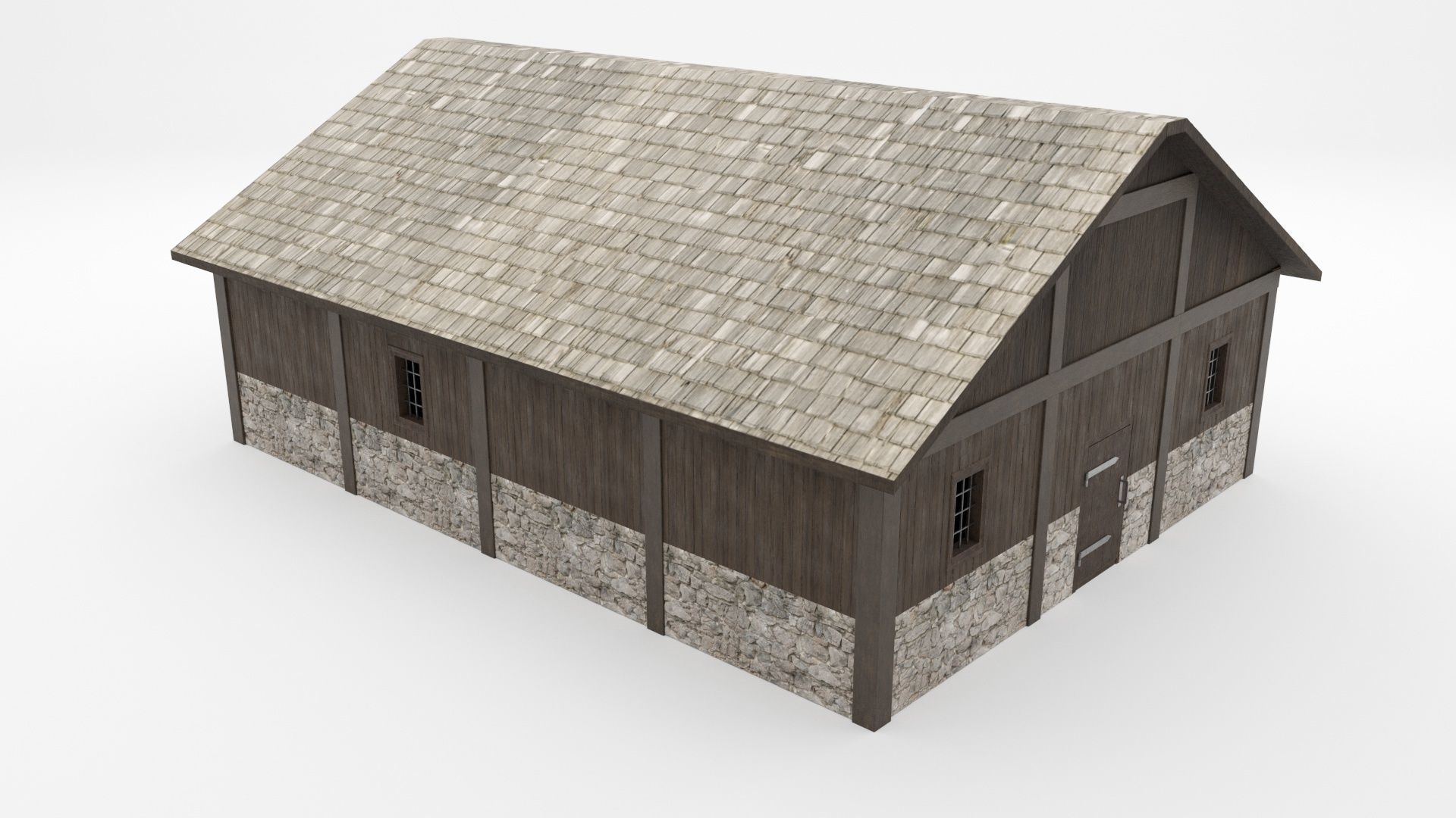 Medieval tavern props 06 3D model_17