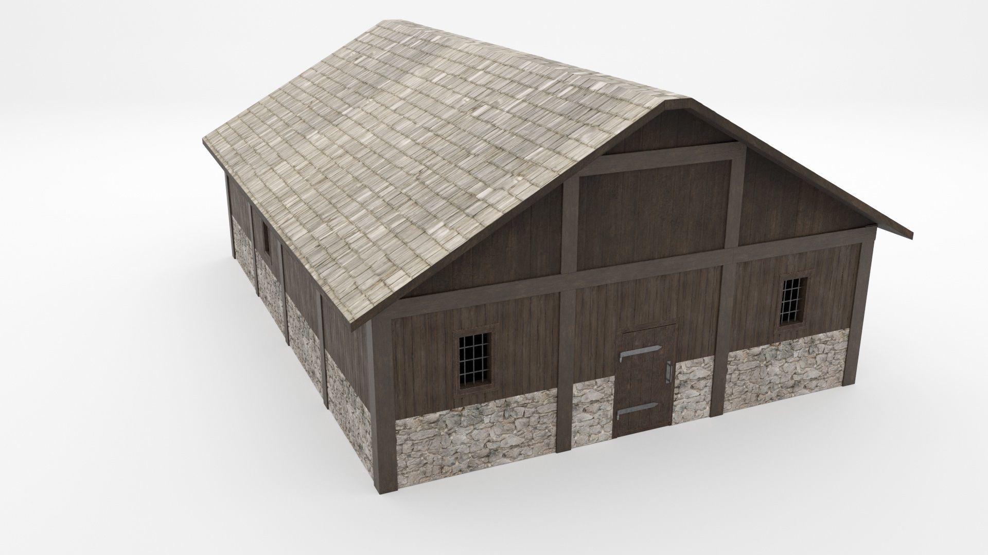 Medieval tavern props 06 3D model_16