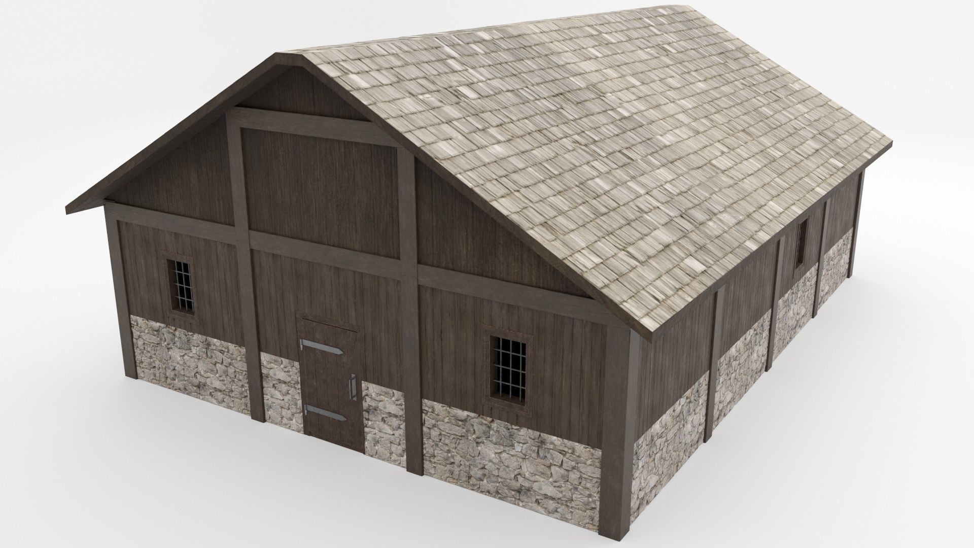 Medieval tavern props 06 3D model_5