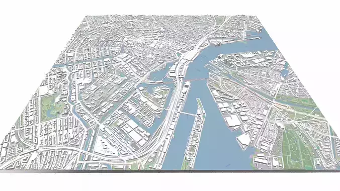 Cityscape Amsterdam Centrum