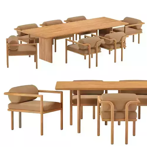 PALMA TEAK  DINING SET