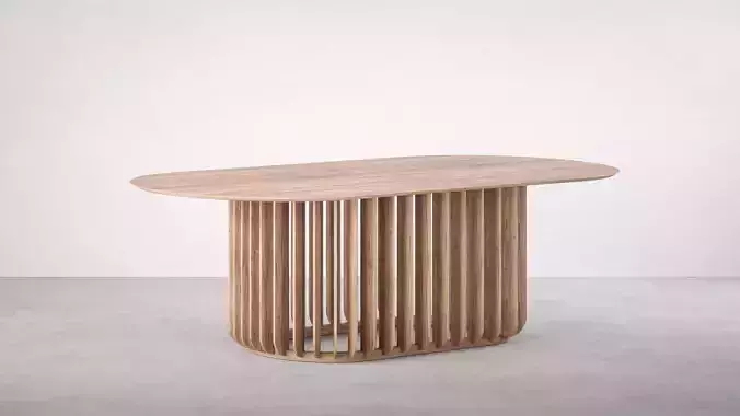 JUICE oval table 3D model