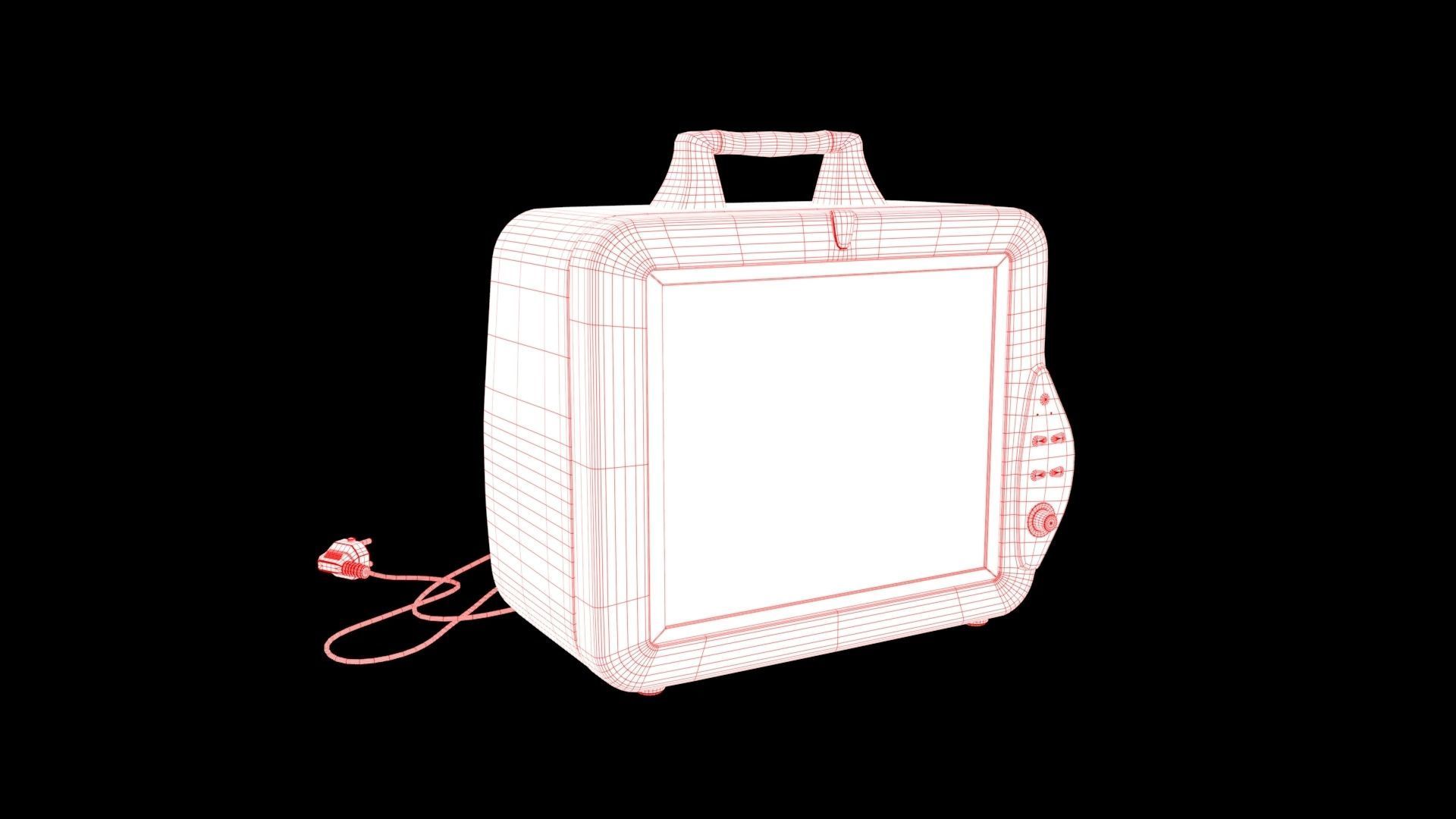 Patient Monitor 3D model_6