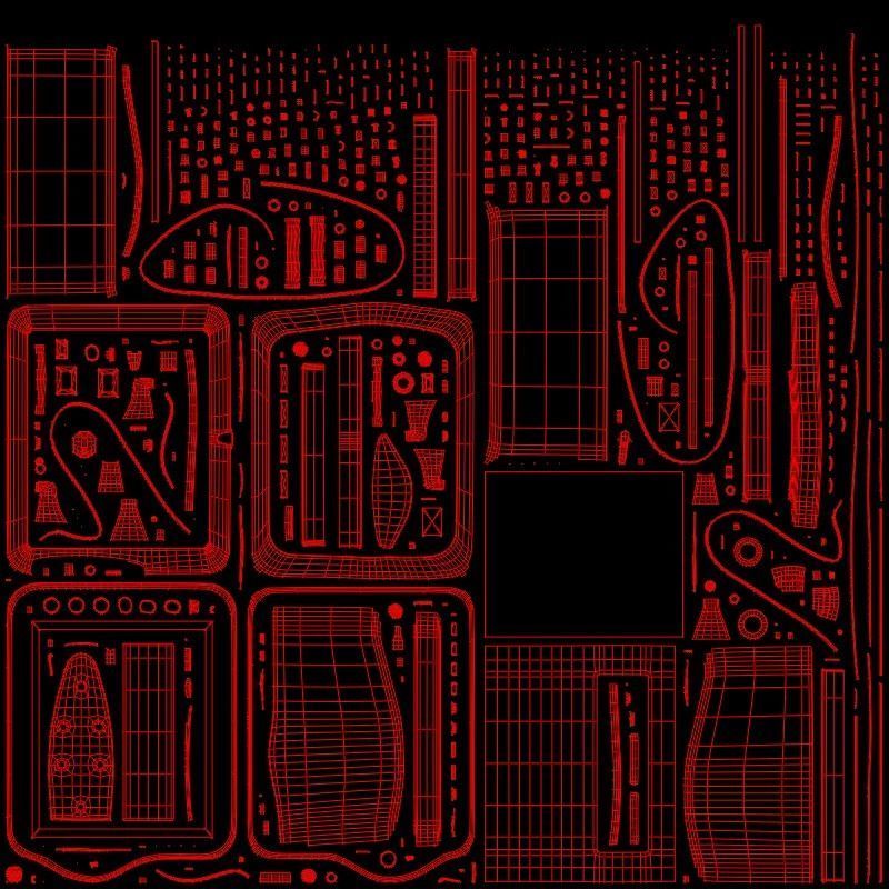 Patient Monitor 3D model_7