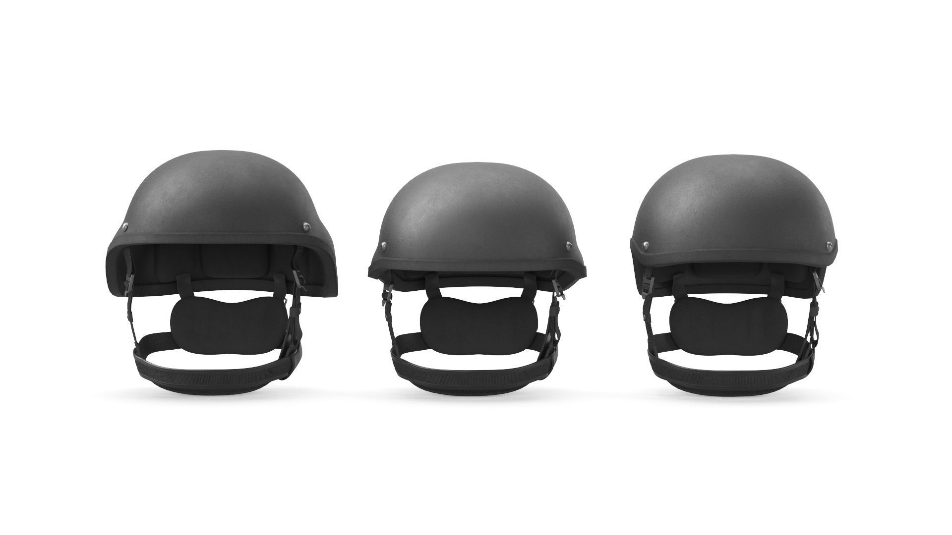 Tactical Ballistic Helmet SA-501 ACH 3D model_9