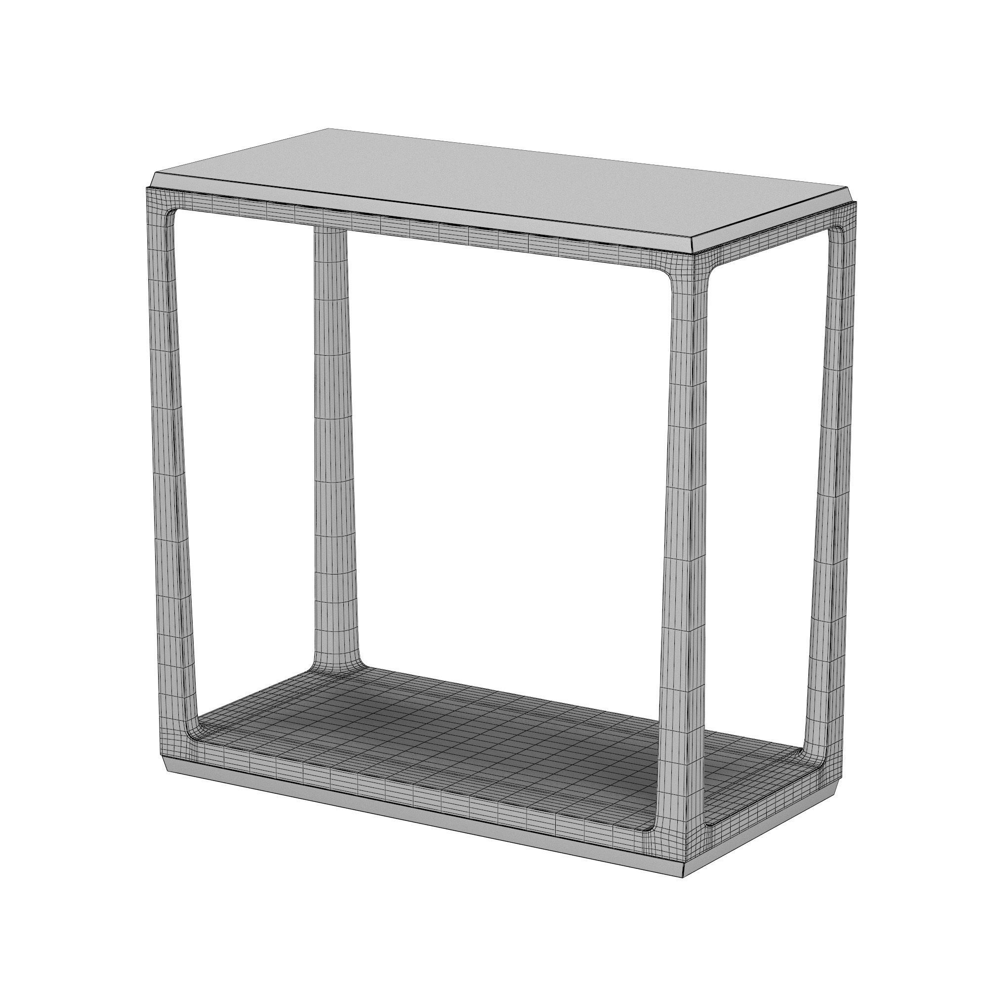 Wyler End Table 3D model_4