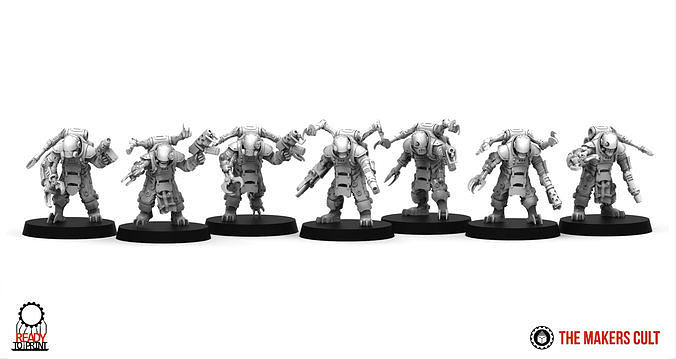 Ironblood - Boneworkers 3D print model