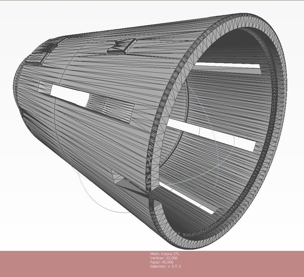 DM-1244  German Submunition Avia Bomb Anti Tank 3D model_19
