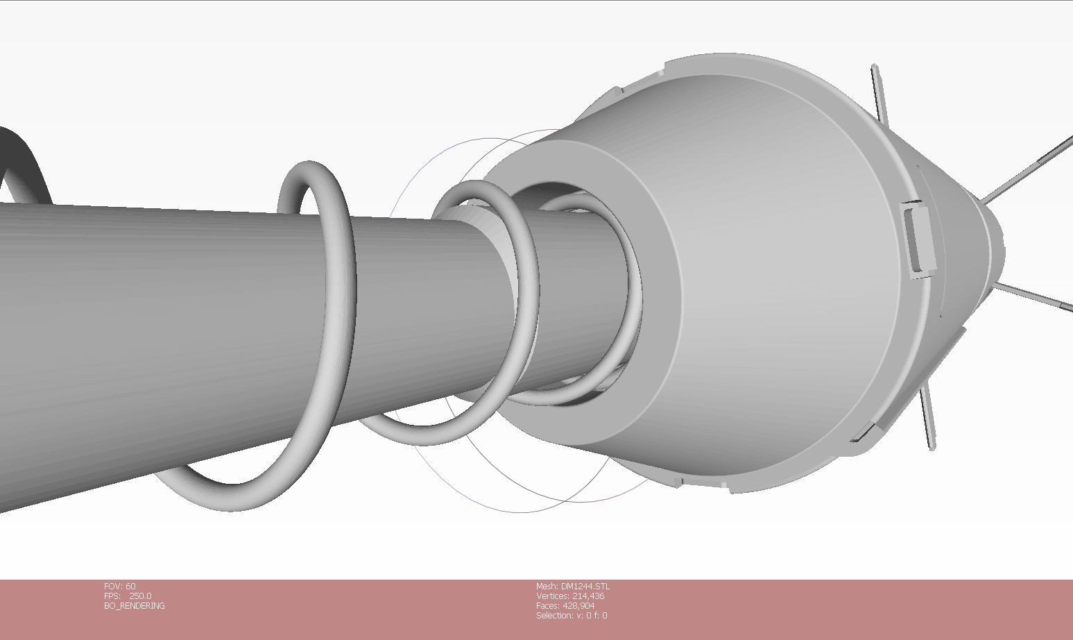 DM-1244  German Submunition Avia Bomb Anti Tank 3D model_16