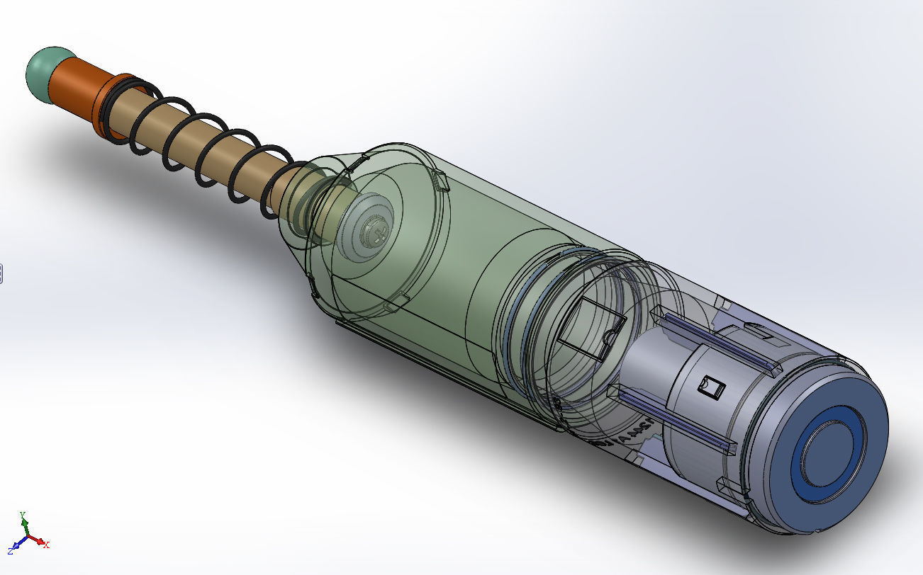 DM-1244  German Submunition Avia Bomb Anti Tank 3D model_4